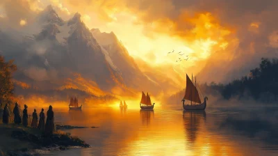 Vikings at Dawn