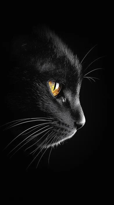 Photorealistic Cat Wallpaper