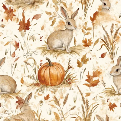 Autumn Hares