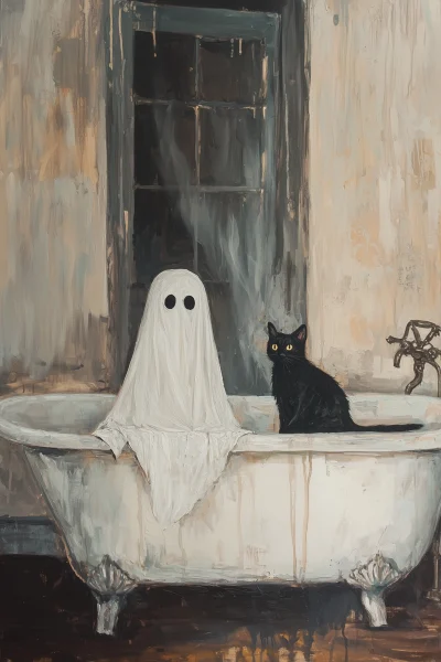 Spooky Romantic Bathtub