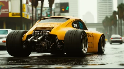 Extreme Modified Hot Rod Porsche