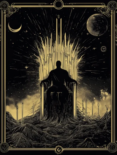 Mystical Tarot Card