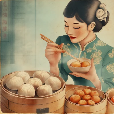 Vintage Dimsum Selection