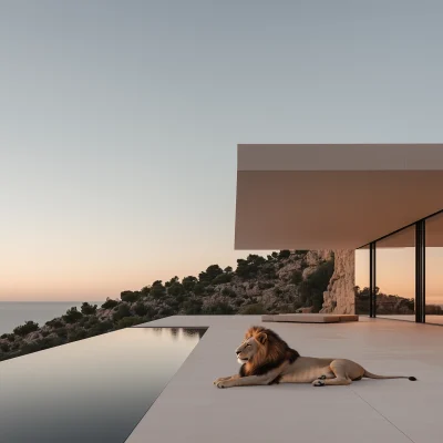 Lion by Minimalist House