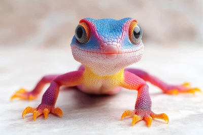 Vibrant Lizard