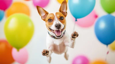 Happy Jack Russell Terrier