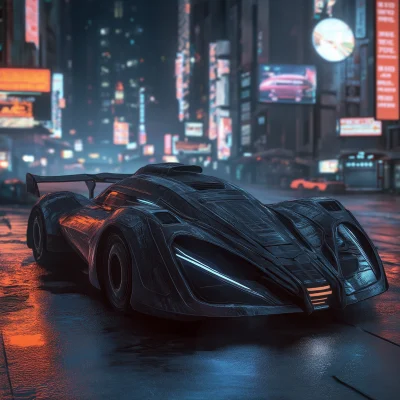 Cyberpunk Supercar