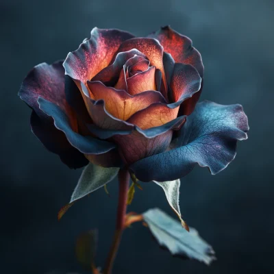 Colourful Dark Rose