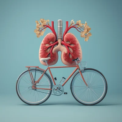 Bicycle for Healthy Lungs