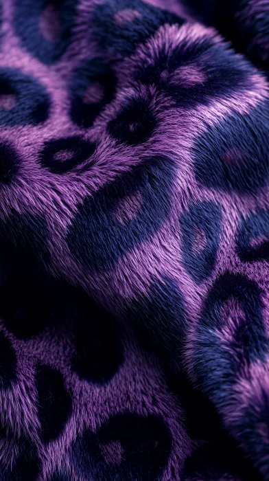 Purple Leopard Skin