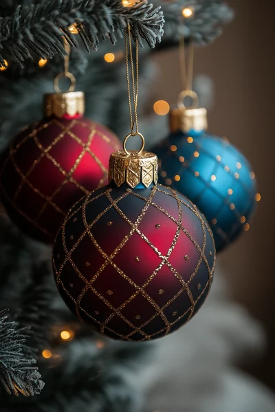 Elegant Christmas Ornaments