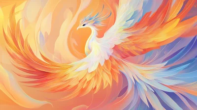 Elegant Phoenix Illustration