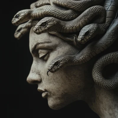 Close Up of Medusa