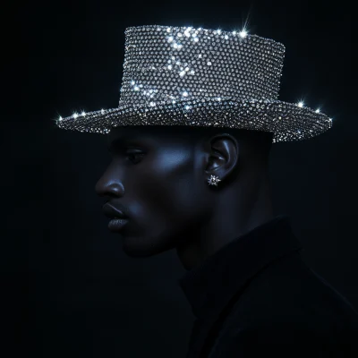 Man in Diamond Hat