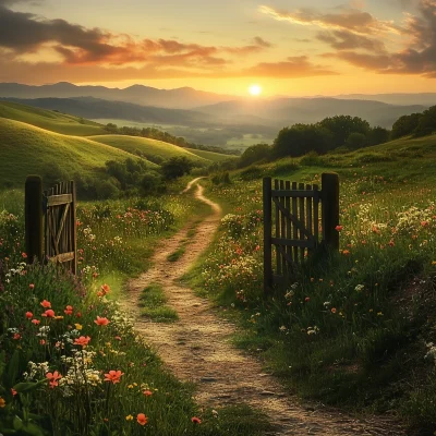 Sunset Pathway