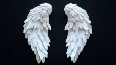 White Angel Wings