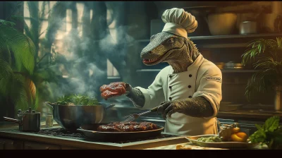 Chef Komodo Dragon