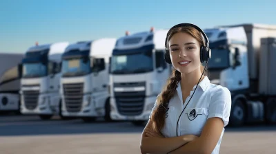 Young Lady in Maintenance Service Centre