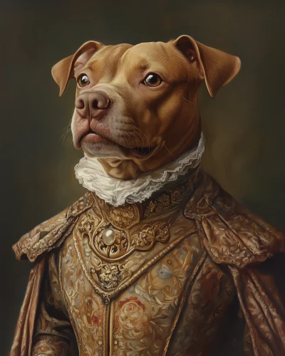 Renaissance Pet Portrait