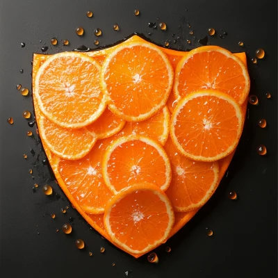 Orange Fruit Shield