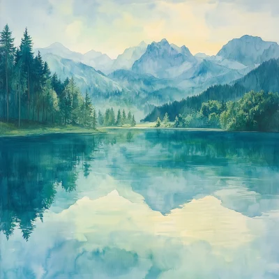 Watercolor Landscape