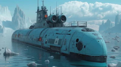 Futuristic Submarine Design