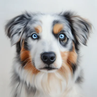 Blue Merle Australian Shepherd