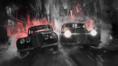 Noir Car Collision