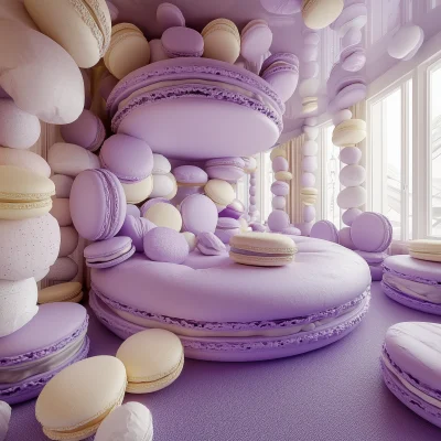 Surreal Macaron Bed