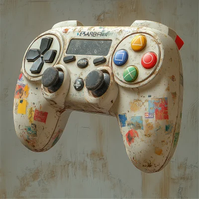 Worn Out Video Game Pad