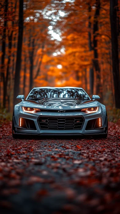 Custom Chevrolet Camaro ZL1 in Autumn