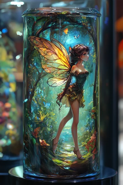 Fairy in Glass