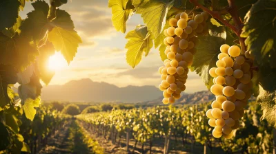 Sunlit Vineyard