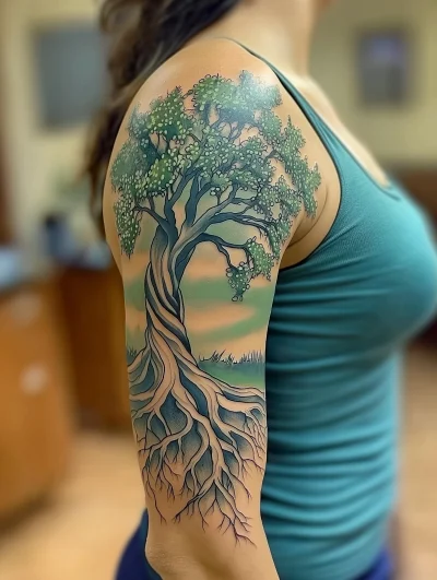 Tree Tattoo Design