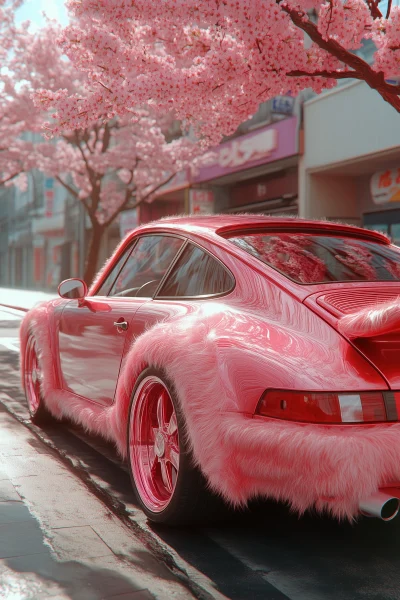 Furry Porsche 911