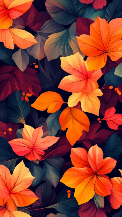 Autumn Leaves Pattern