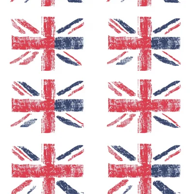 Repeatable England Print Pattern