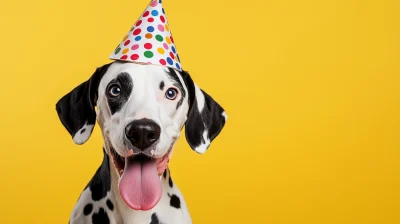 Birthday Dalmatian