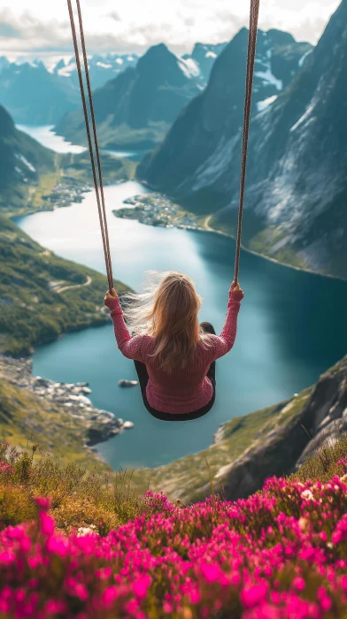 Dreamy Swing in Norway