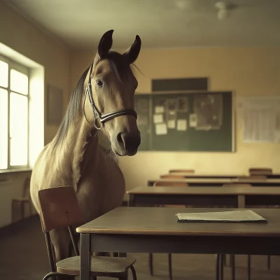 Horse in a Classroom