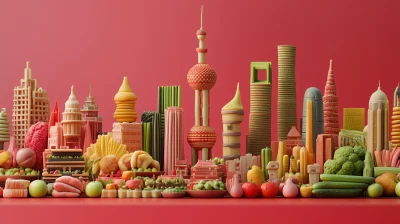 Shanghai Vegetable Art