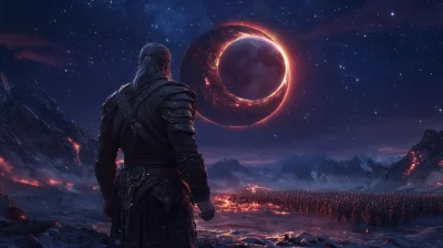 Warrior Under the Eclipse