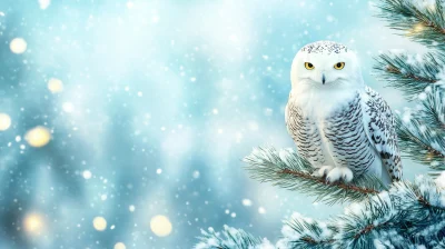 Majestic Snowy Owl