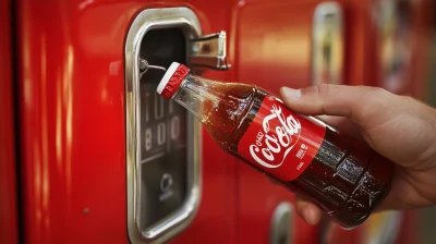 Opening Coca Cola Bottle