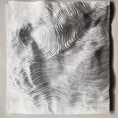 Ripples on Paper