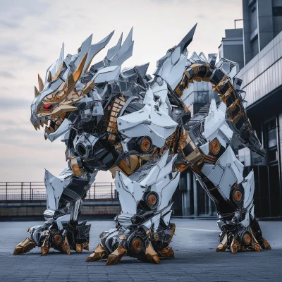 MetalGarurumon in the Real World