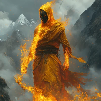 Flame Monk