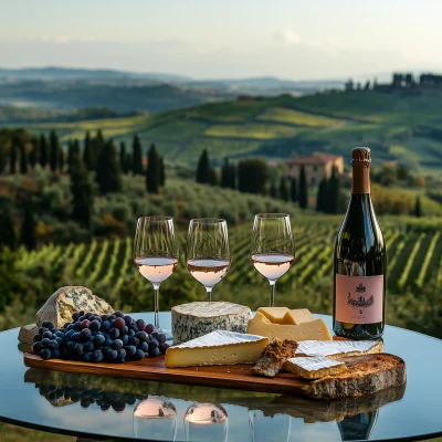 Wine and Cheese Tasting in Tuscany