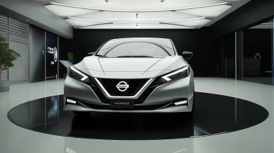 2027 Nissan Leaf White Color Innovation Photo