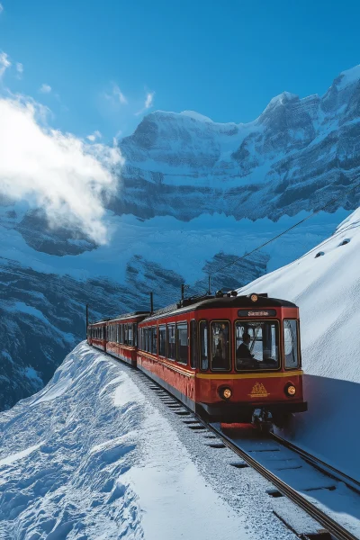 Jungfraujoch Mountain View